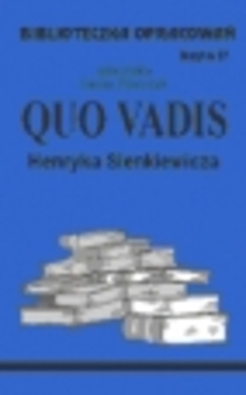 Biblioteczka opracowań 27 Quo Vadis