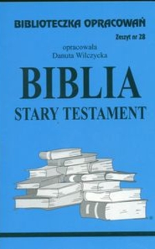 Biblioteczka opracowań 28 Biblia Stary Testament