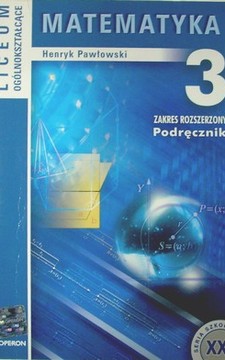 Matematyka 3 ZR Podręcznik /401/