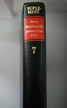 Nowa Encyklopedia Powszechna Tom 7 Suplement