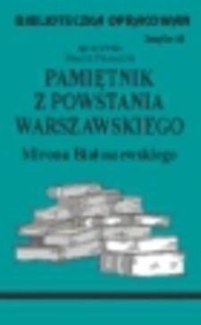 Biblioteczka opracowań 63 Pamiętnik z powstania warszawskiego