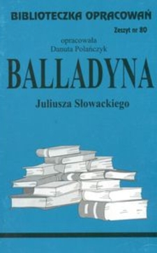 Biblioteczka opracowań 80 Balladyna