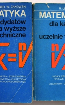 Matematyka dla kandydatów na wyższe uczelnie część 1 i 2
