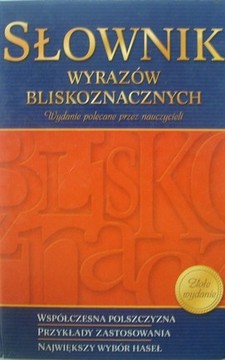 Słownik wyrazów bliskoznacznych /5254/