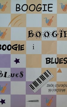 Boogie i blues zbiór utworów na fortepian