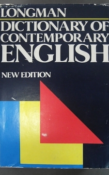 Longman Dictionary of Contemporary English New edition 