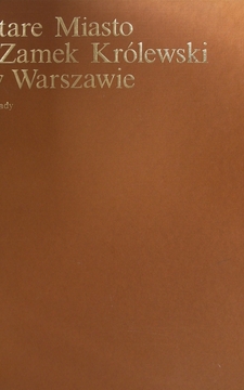 Stare Miasto i Zamek Królewski w Warszawie /754/