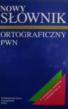 Nowy słownik ortograficzny PWN /938/