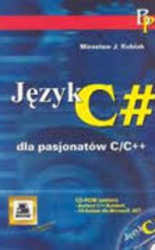 Język C# dla pasjonatów C/C ++ /3746/