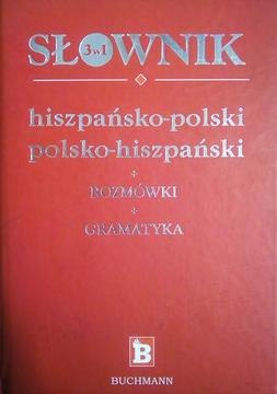 Słownik 3w1 hiszpańsko-polski, polsko-hiszpański + rozmówki + gramatyka /4511/