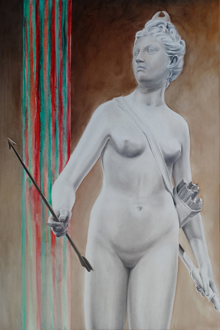 Greco_Roman_exercises_-_Aphrodite_from_Metropolitan_2020__120x80_cm