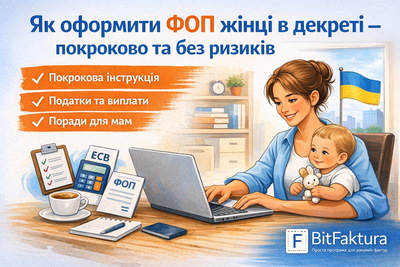 Як оформити ФОП жінці в декреті — покроково та без ризиків