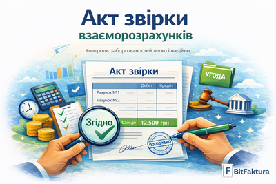 Акт звірки взаєморозрахунків: навіщо він потрібен бізнесу та як сформувати його онлайн