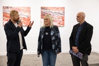 Dariusz Głowacki kuratorem wystawy "Linie świata" Izabeli Rudzkiej w Galerii im. Jana Tarasina w Kaliszu