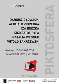Wystawa „Piktosfera” w Galerii 33 w Ostrowie Wielkopolskim