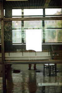 Dariusz Głowacki, instalacja, E Galeria, Poznań, 1992