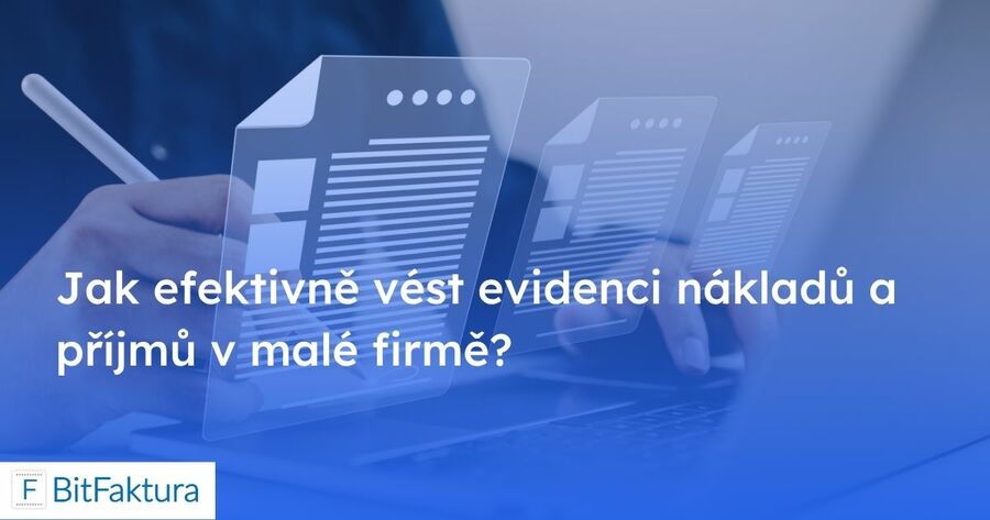 Jak efektivně vést evidenci nákladů a příjmů v malé firmě?