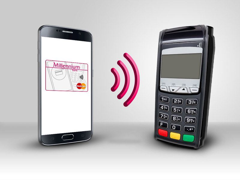 Bank Millennium są płatności smartfonem przez HCE