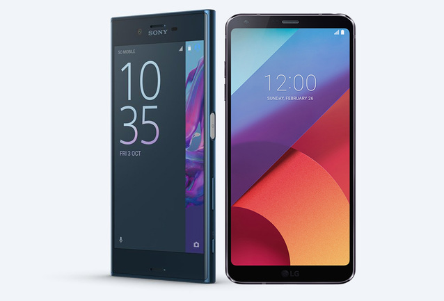 Sony Xperia XZ Premium vs LG G6 