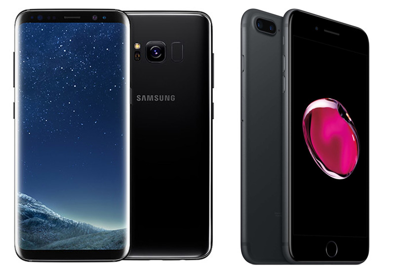 Samsung Galaxy S8+ vs iPhone 7 Plus  - porównanie (wideo)