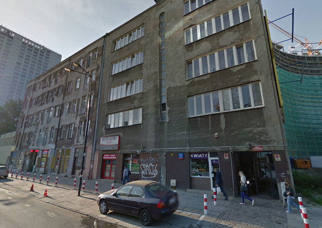 Grzybowska 73 - siedziba Telekomunikacji Cyfrowej