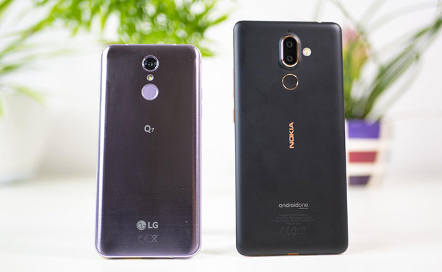 LG Q7 i Nokia 7 Plus