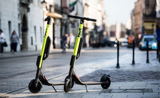 e-hulajnogi hive w Krakowie i Poznaniu