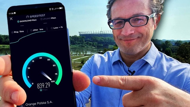 Orange uruchomił w Warszawie testową sieć 5G