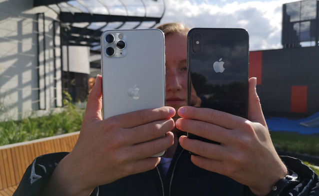 iPhone 11 Max Pro i iPhone XS Max - porównanie zdjęć