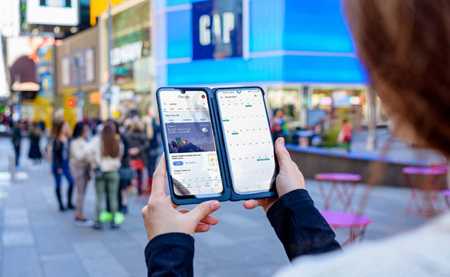 LG G8X ThinQ z dwoma ekranami