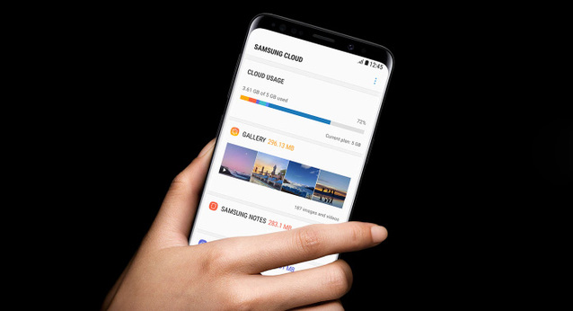 OneDrive zamiast Samsung Cloud