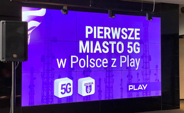 Play pochwalił się 5G w Trójmieście