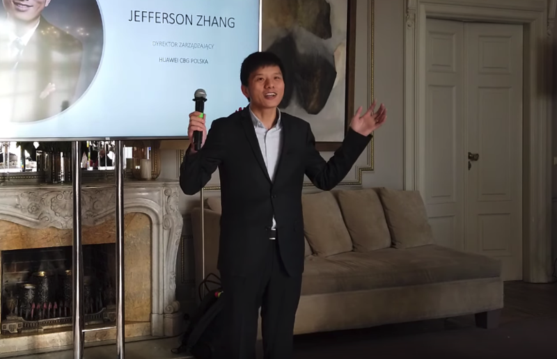 Jefferson Zhang, dyrektor zarządzający Huawei CBG Polska