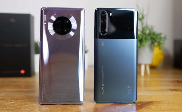 Huawei Mate 30 Pro versus Huawei P30 Pro - wideo