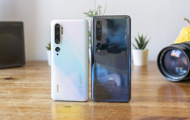 Porównanie aparatów Xiaomi Mi 10 vs Xiaomi Mi Note 10