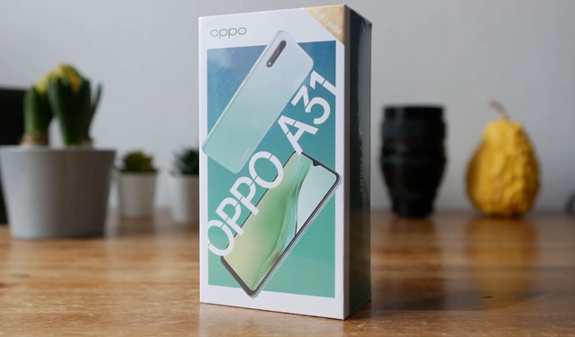 Oppo A31 - rozpakowanie pudełka