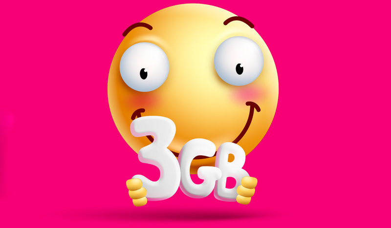 Darmowe 3 GB w aplikacji „Mój T-Mobile”