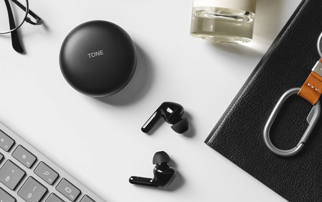 Bezprzewodowe słuchawki douszne LG