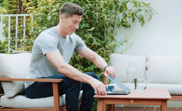 Lewandowski, Kożuchowska i Tyszka w produkcji Huawei