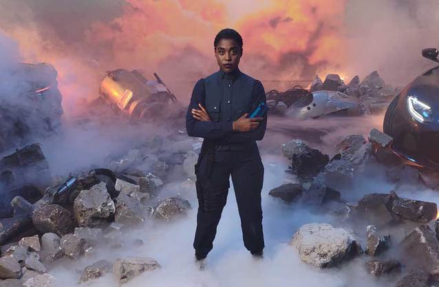 Lashana Lynch w obiektywie smartfonu Nokia 8.3 5G