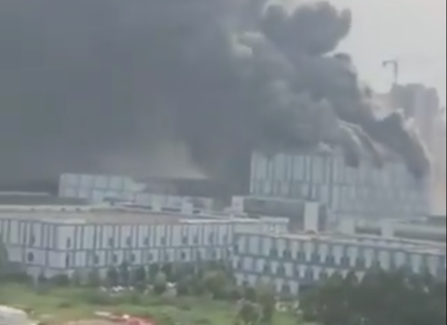 Pożar w fabryce Huawei - 3 osoby nie żyją