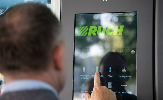 Pierwszy samoobsługowy kiosk RUCHu