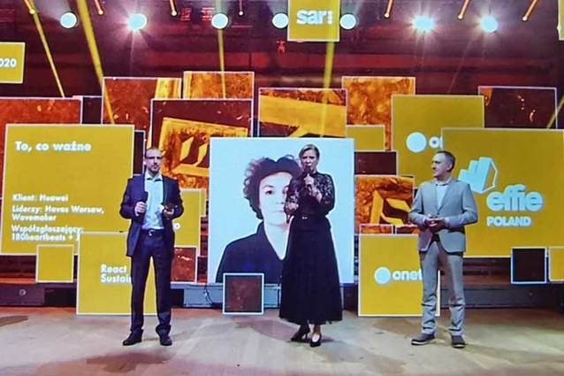 Effie Awards 2020 - Huawei zdobyło złoto w kategorii React & Sustain