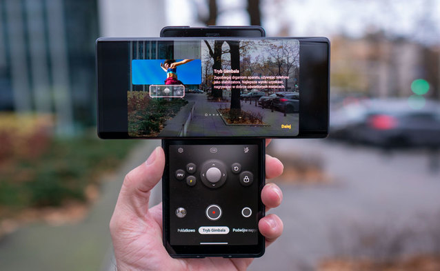 LG Wing – gimbal w smartfonie