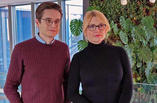 Mateusz Rzempała i Jolanta Stryjczak