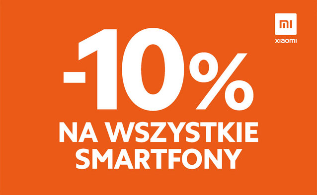 -10% na WSZYSTKIE smartfony Mi, Redmi oraz POCO!