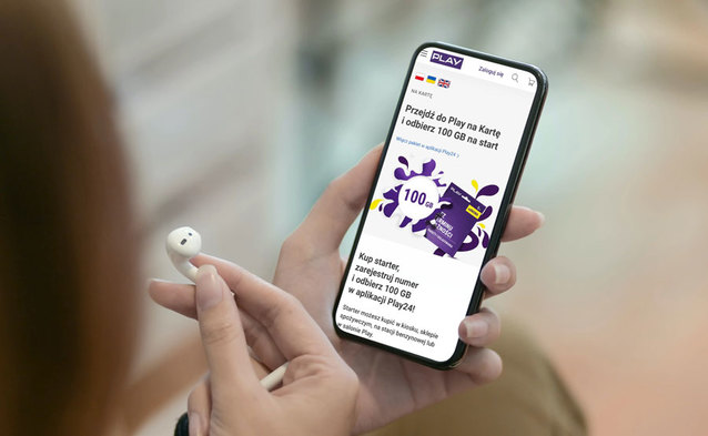 100 GB na start w Play na Kartę