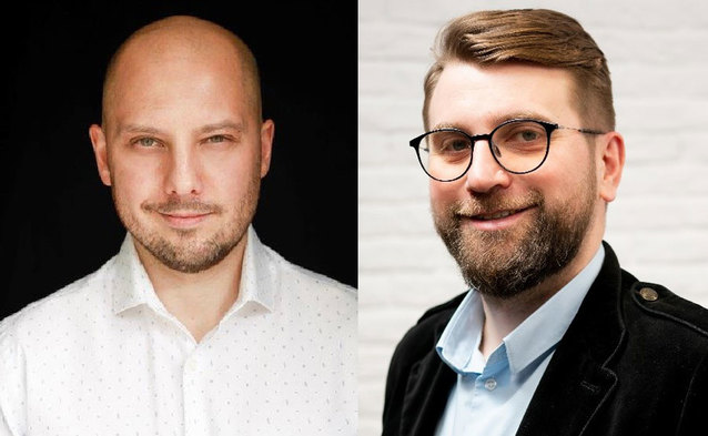 Robert Sierpiński i Damian Grabiński