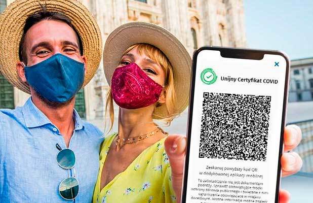 Podróżuj po Europie z Unijnym Certyfikatem COVID