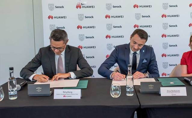 Huawei wspiera Serock w budowie smart city